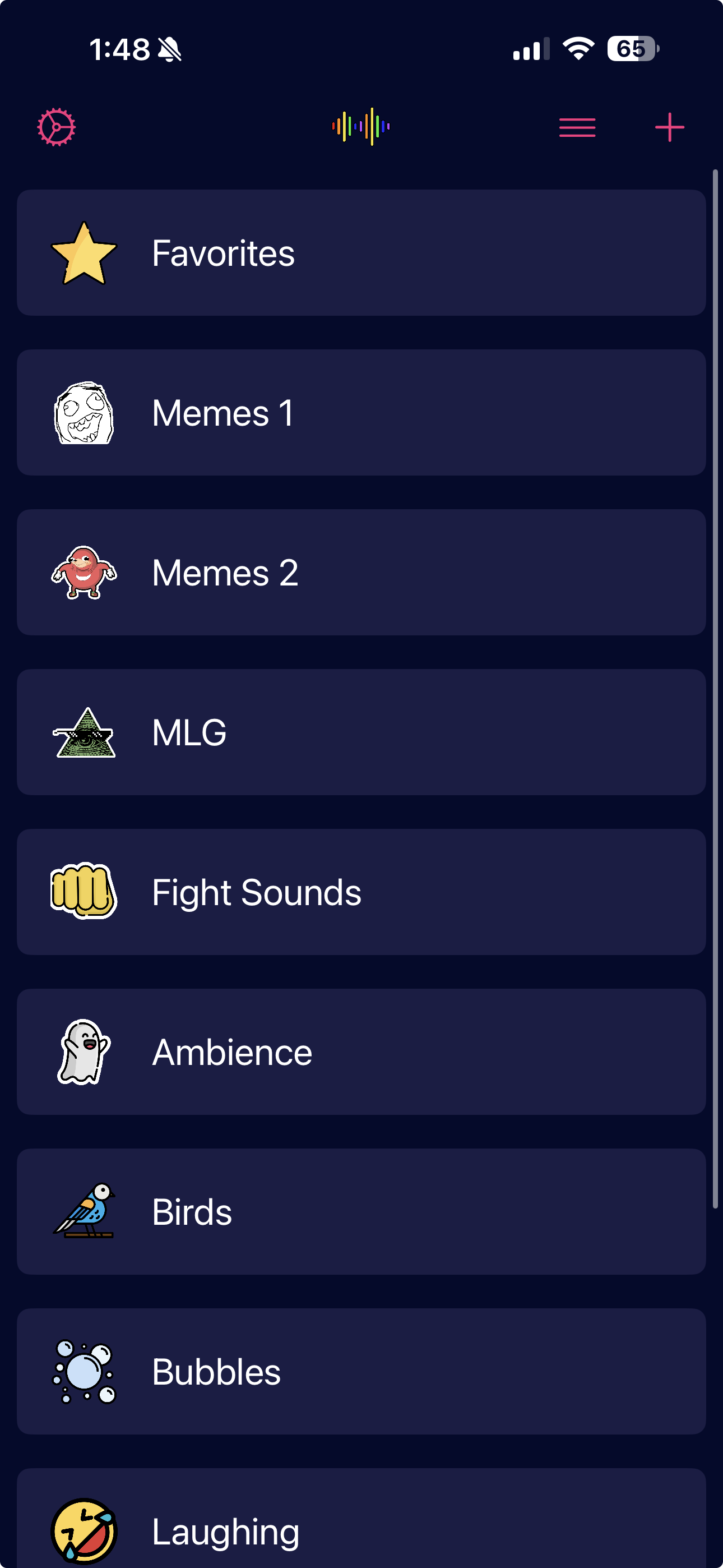 Soundbox app screenshot